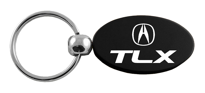 TLX Oval Key Fob - Black