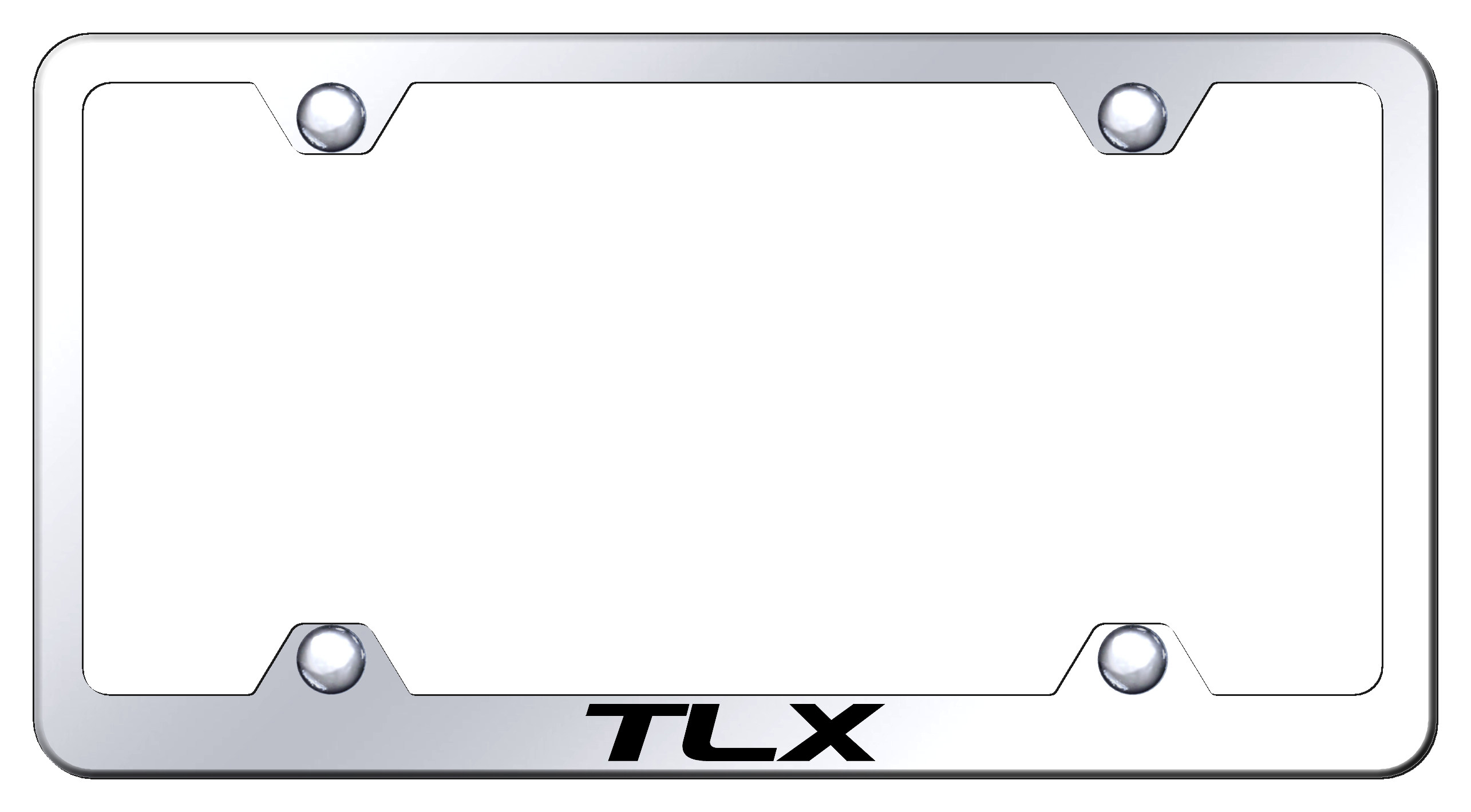 TLX Steel Wide Body Frame - Laser Etched Mirrored