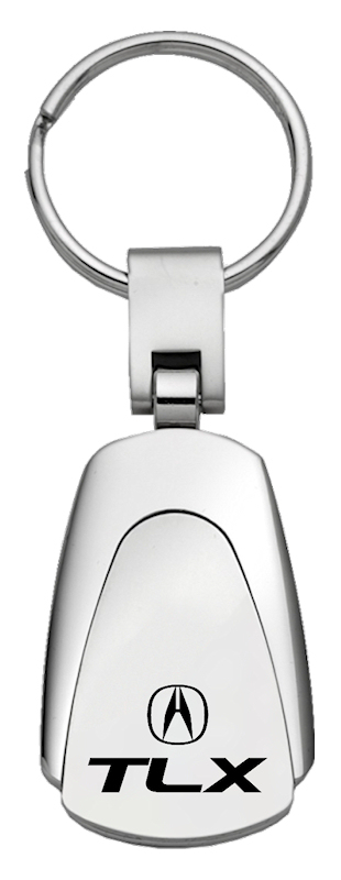 TLX Teardrop Key Fob - Silver