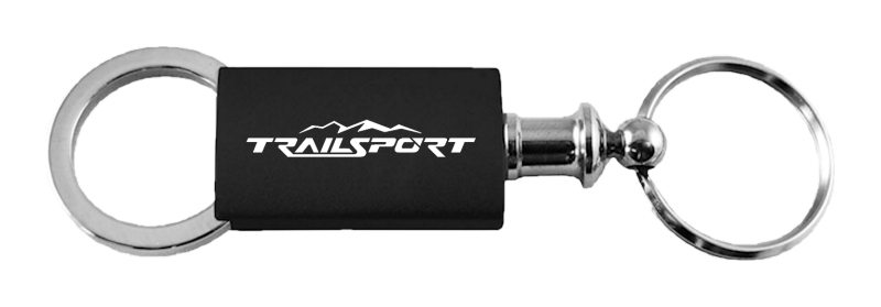 TrailSport Anodized Aluminum Valet Key Fob - Black