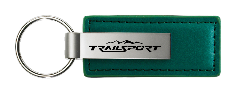 TrailSport Leather Key Fob - Green