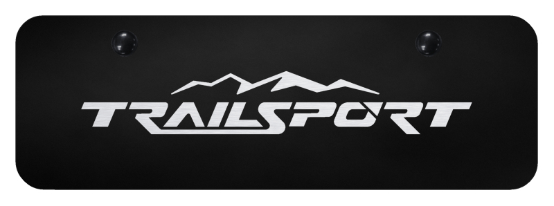 TrailSport Mini Plate - Laser Etched Black