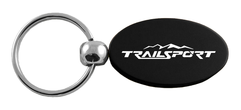 TrailSport Oval Key Fob - Black