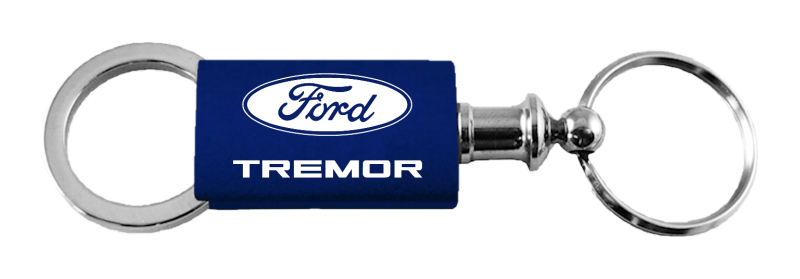Tremor Anodized Aluminum Valet Key Fob - Navy