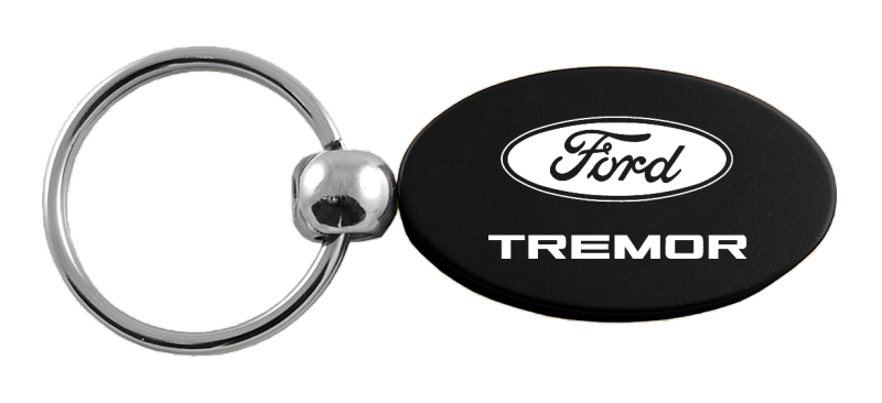 Tremor Oval Key Fob - Black