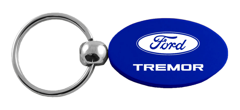 Tremor Oval Key Fob - Blue
