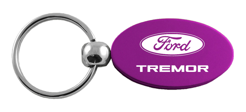 Tremor Oval Key Fob - Purple