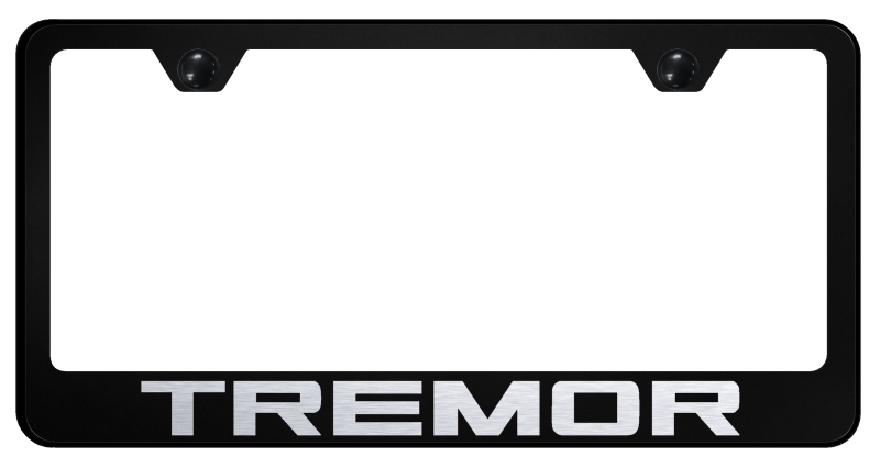 Tremor Stainless Steel Frame - Laser Etched Black
