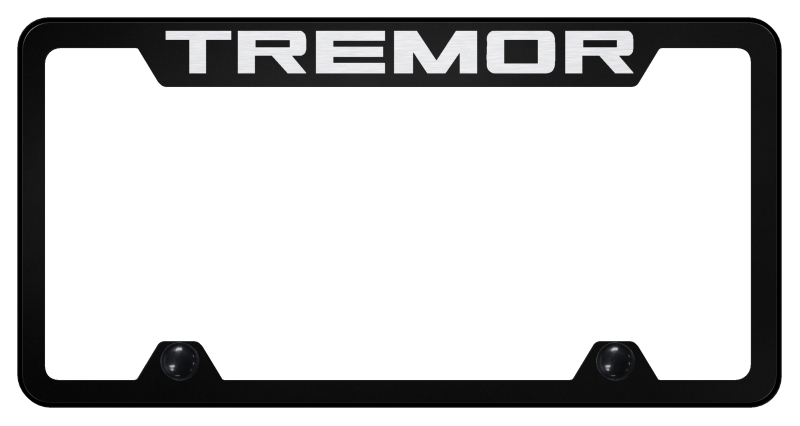 Tremor Steel Truck Cut-Out Frame - Laser Etched Black