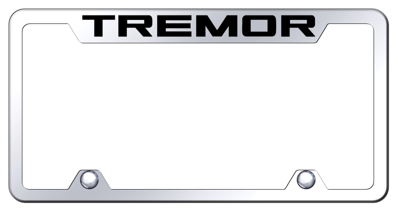 Tremor Steel Truck Cut-Out Frame - Laser Etched Mirrored
