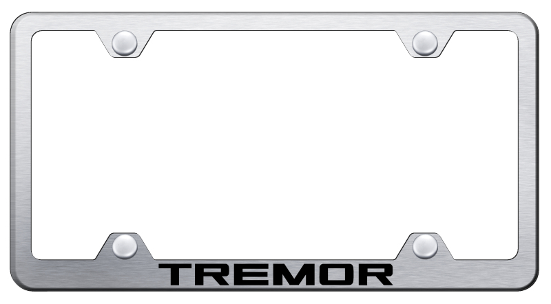 Tremor Steel Wide Body Frame - Laser Etched Brushed