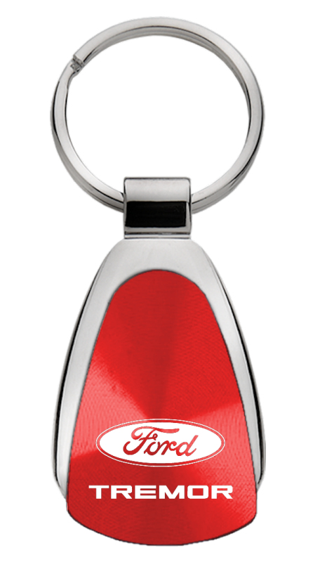 Tremor Teardrop Key Fob - Red
