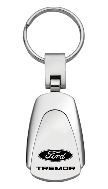 Tremor Teardrop Key Fob - Silver