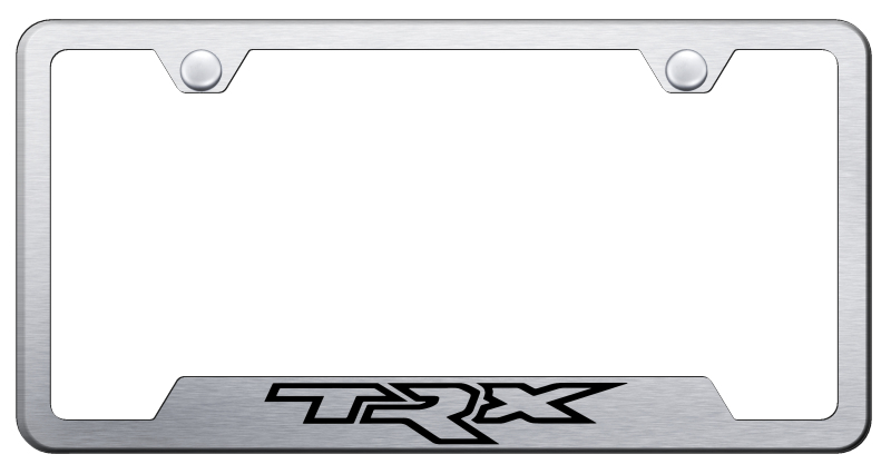 TRX Cut-Out Frame - Laser Etched Brushed