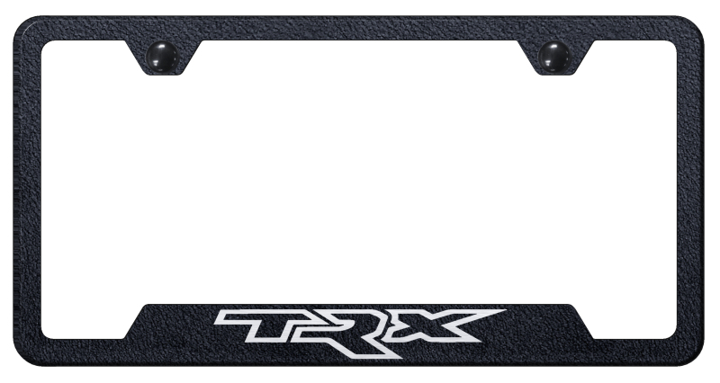 TRX Cut-Out Frame - Laser Etched Rugged Black