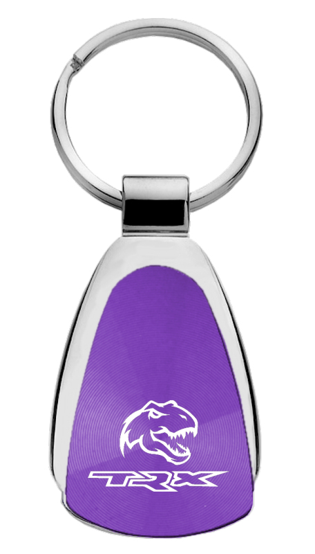 TRX Dino Teardrop Key Fob - Purple