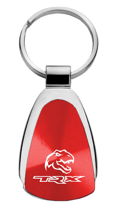 TRX Dino Teardrop Key Fob - Red