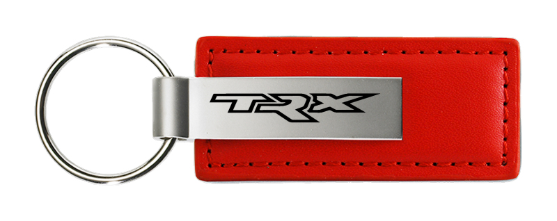 TRX Leather Key Fob - Red