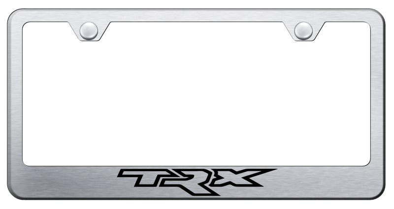 TRX Stainless Steel Frame - Laser Etched Brushed