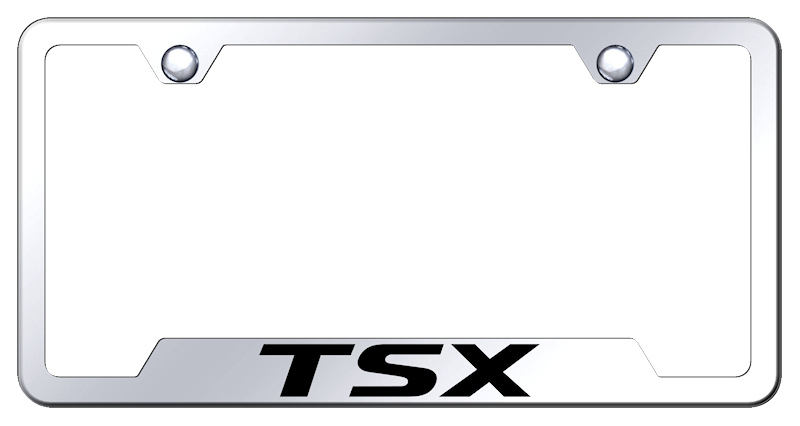 TSX Cut-Out Frame - Laser Etched Mirrored