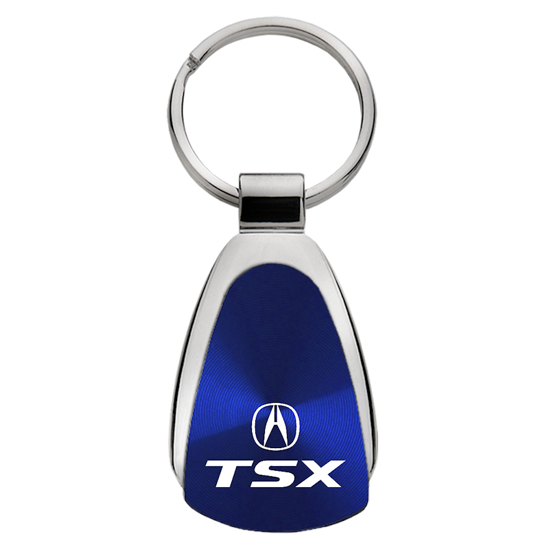 TSX Teardrop Key Fob - Blue