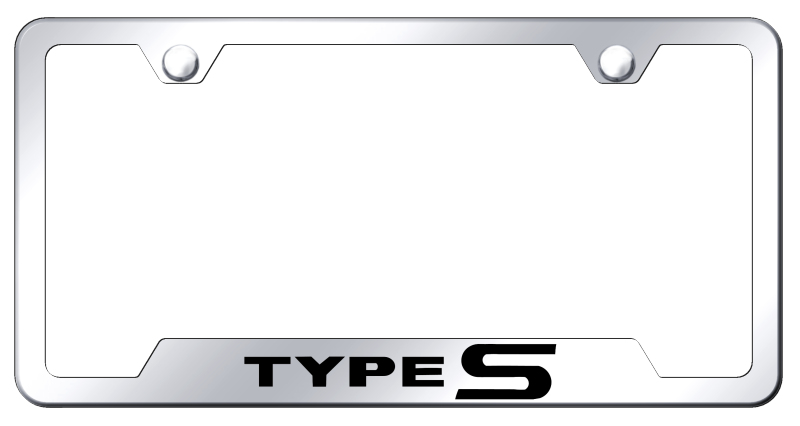 Type-S Cut-Out Frame - Laser Etched Mirrored