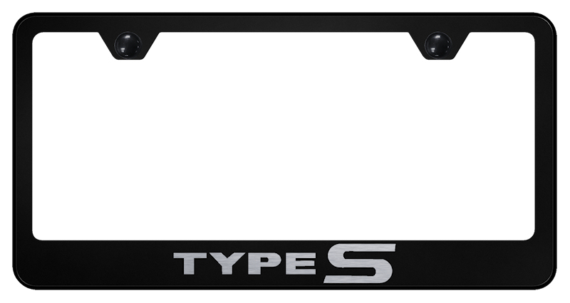 Type-S Stainless Steel Frame - Laser Etched Black