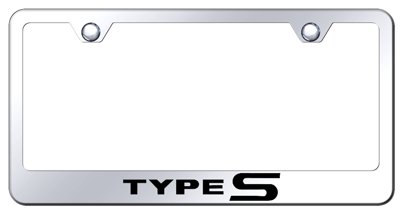 Type-S Stainless Steel Frame - Laser Etched Mirrored