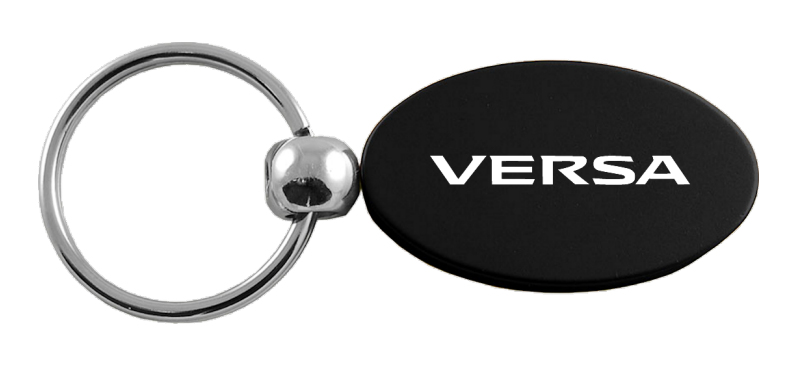 Versa Oval Key Fob - Black