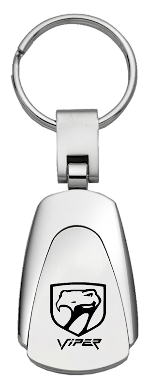 Viper (Sneaky Pete) Teardrop Key Fob - Silver