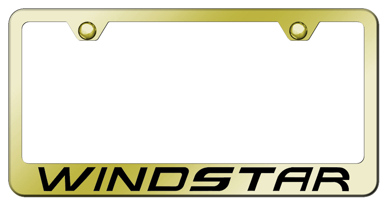 Windstar Stainless Steel Frame - Laser Etched Gold