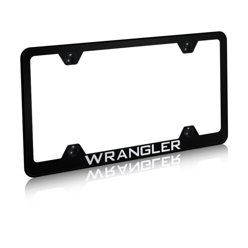 Wrangler Steel Wide Body Frame - Laser Etched Black