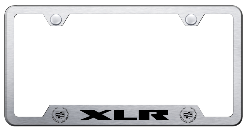 XLR 2000 Cut-Out Frame - Laser Etched Brushed