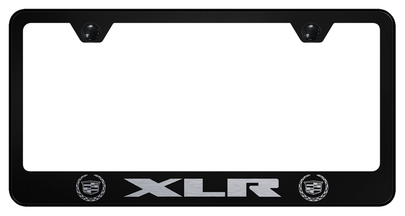 XLR 2000 Stainless Steel Frame - Laser Etched Black
