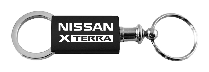 Xterra Anodized Aluminum Valet Key Fob - Black