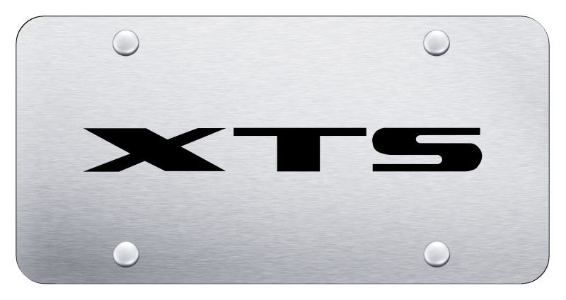 XTS (Name Only) License Plate - Laser Etched Brushed
