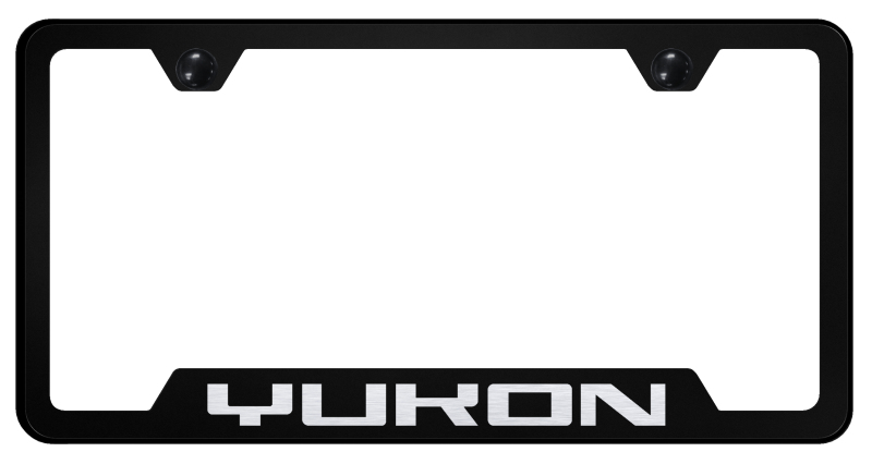 Yukon Cut-Out Frame - Laser Etched Black