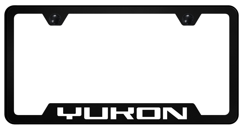 Yukon Cut-Out Frame - UV Print on Black
