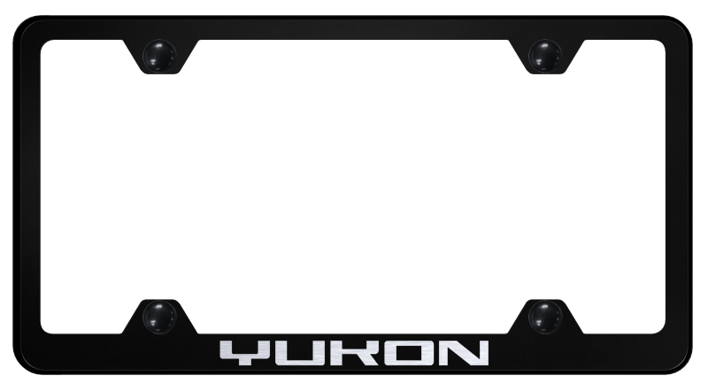 Yukon Steel Wide Body Frame - Laser Etched Black