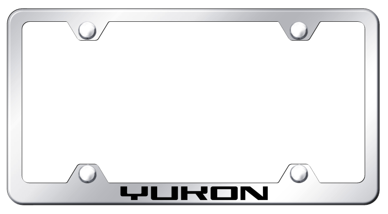 Yukon Steel Wide Body Frame - Laser Etched Mirrored