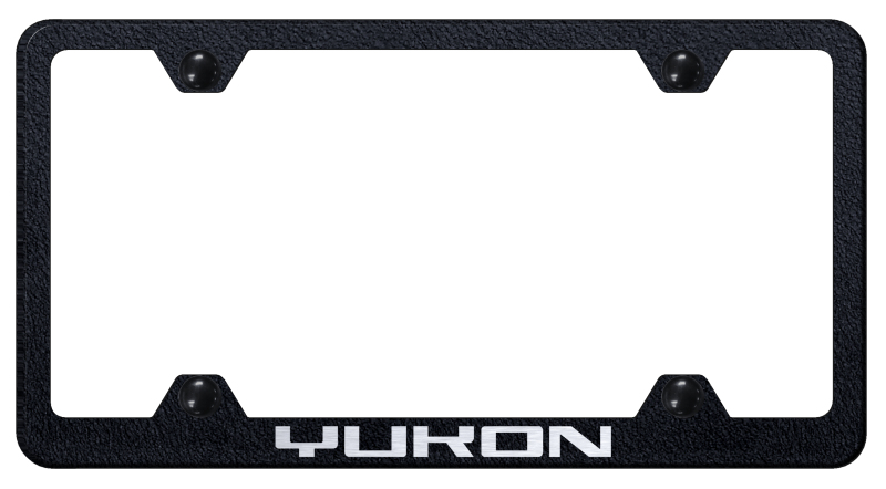 Yukon Steel Wide Body Frame - Laser Etched Rugged Black