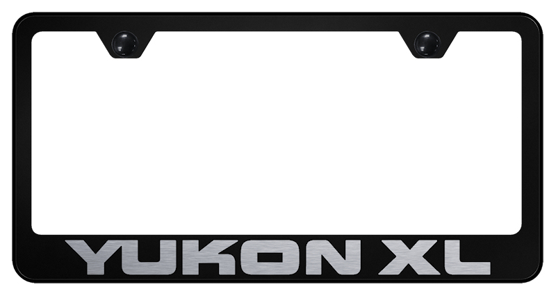 Yukon XL Stainless Steel Frame - Laser Etched Black