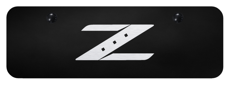 Z Mini Plate - Laser Etched Black