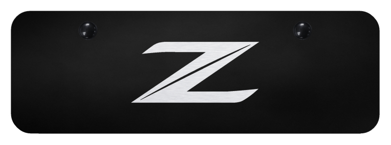 Z (New) Mini Plate - Laser Etched Black