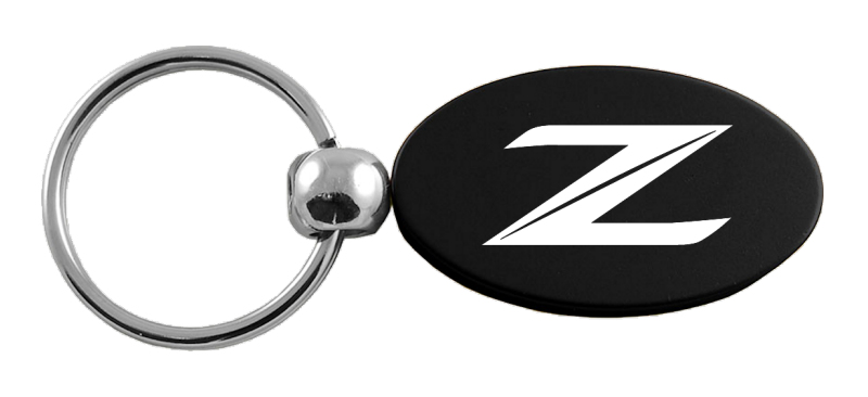 Z (New) Oval Key Fob - Black