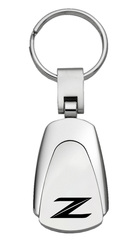 Z (New) Teardrop Key Fob - Silver