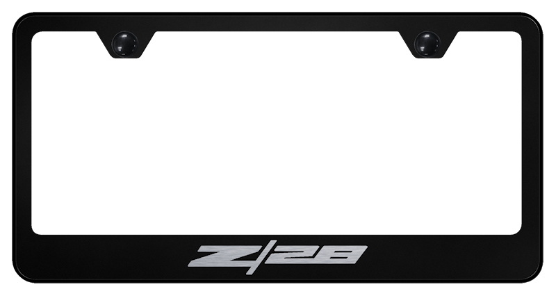 Z28 Stainless Steel Frame - Laser Etched Black