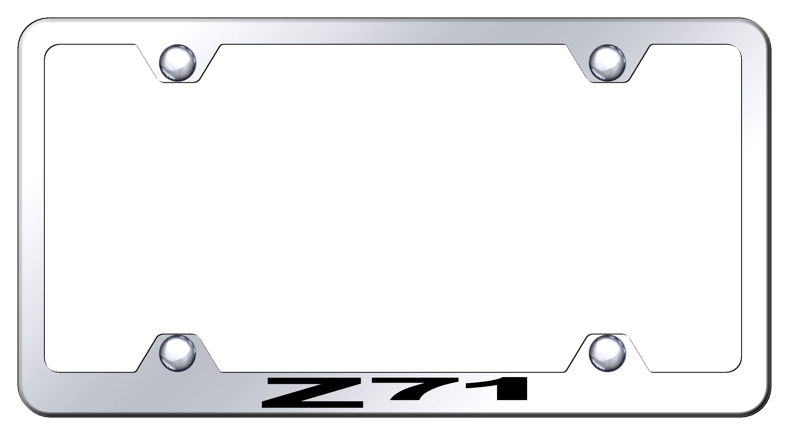 Z71 Steel Wide Body Frame - Laser Etched Mirrored