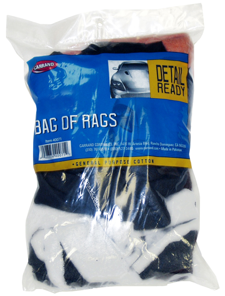 Carrand 1 Lb. Bag of Cloth Rags