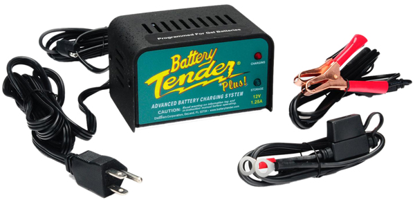 12 Volt Battery Tender� Plus Battery Charger (1.25 Amps)
